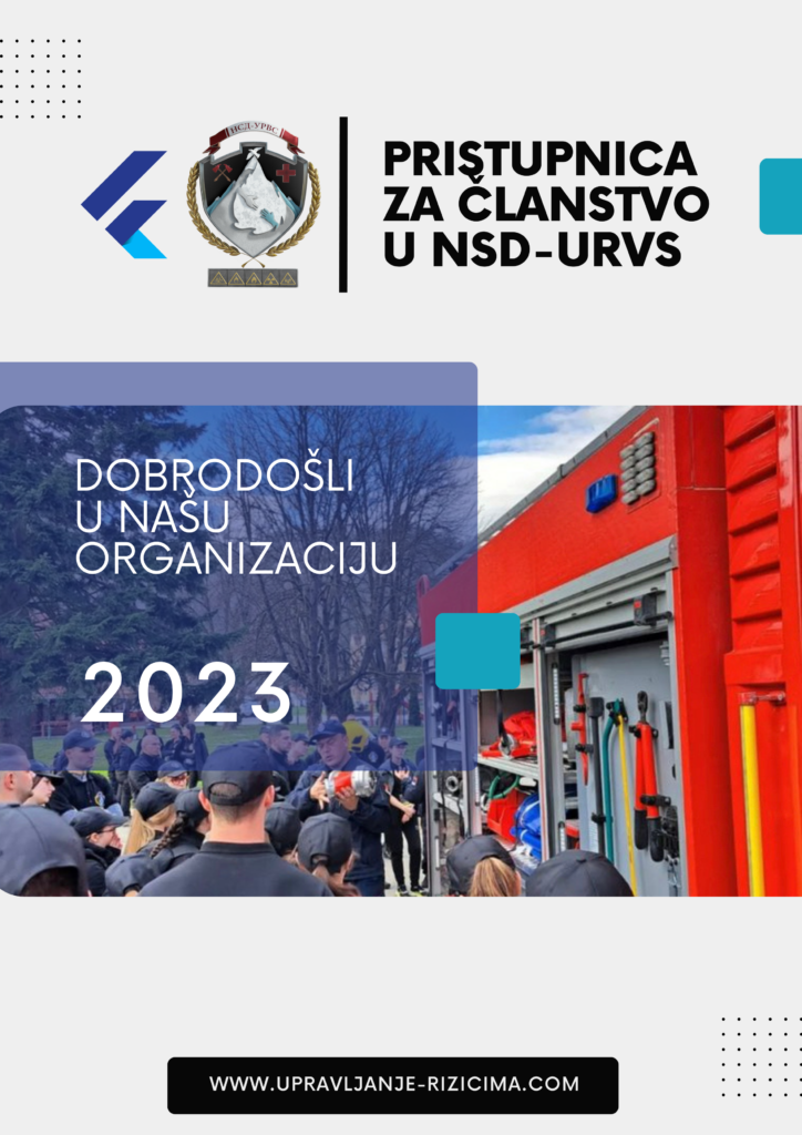 Pristupnica Naucno-strucno drustvo za upravljanje rizicima u vanrednim situacijama