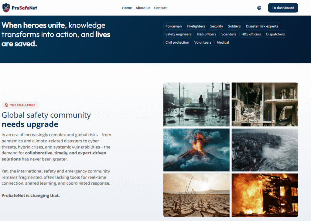 ProSafeNet - Global hub for safety, security, risk & emergency professionals & scientists - Founder and Director - Prof. Dr. Vladimir M. Cvetković