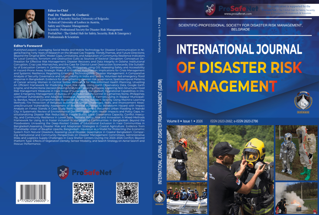 International Journal of Disaster Risk Management