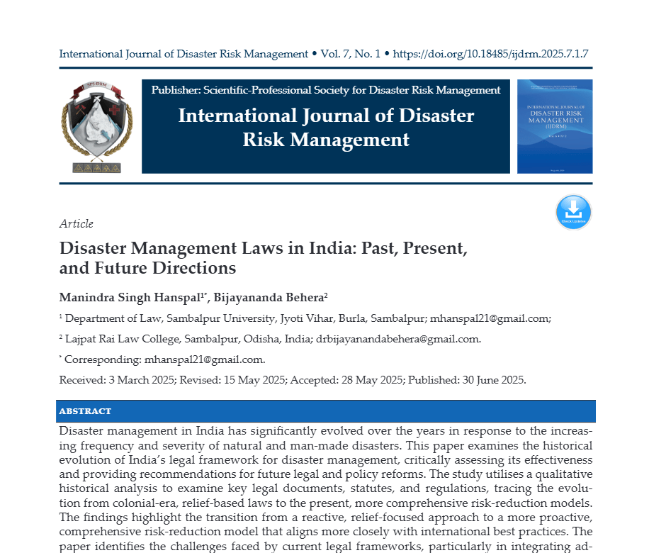 Disaster Management Laws in India: Past, Present, and Future Directions Screenshot 2026 08 08 093516 Disaster Management Laws in India: Past, Present, and Future Directions