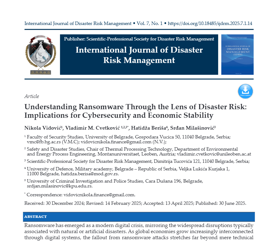 Understanding Ransomware Through the Lens of Disaster Risk: Implications for Cybersecurity and Economic Stability Screenshot 2026 08 08 183628 Understanding Ransomware Through the Lens of Disaster Risk: Implications for Cybersecurity and Economic Stability