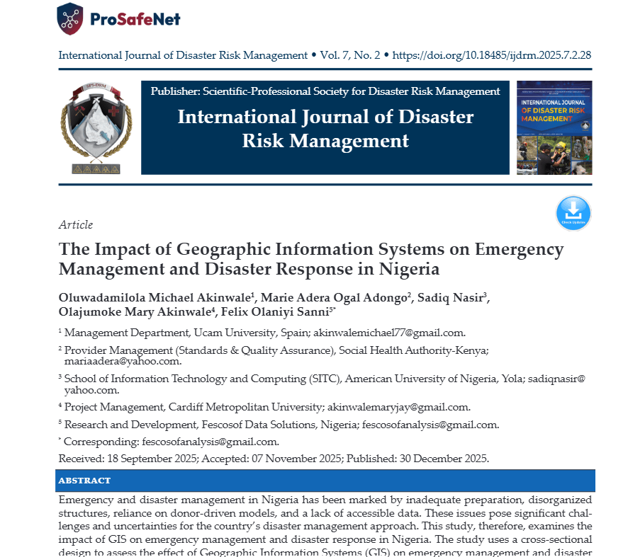 The Impact of Geographic Information Systems on Emergency Management and Disaster Response in Nigeria Screenshot 2026 08 10 183744 The Impact of Geographic Information Systems on Emergency Management and Disaster Response in Nigeria