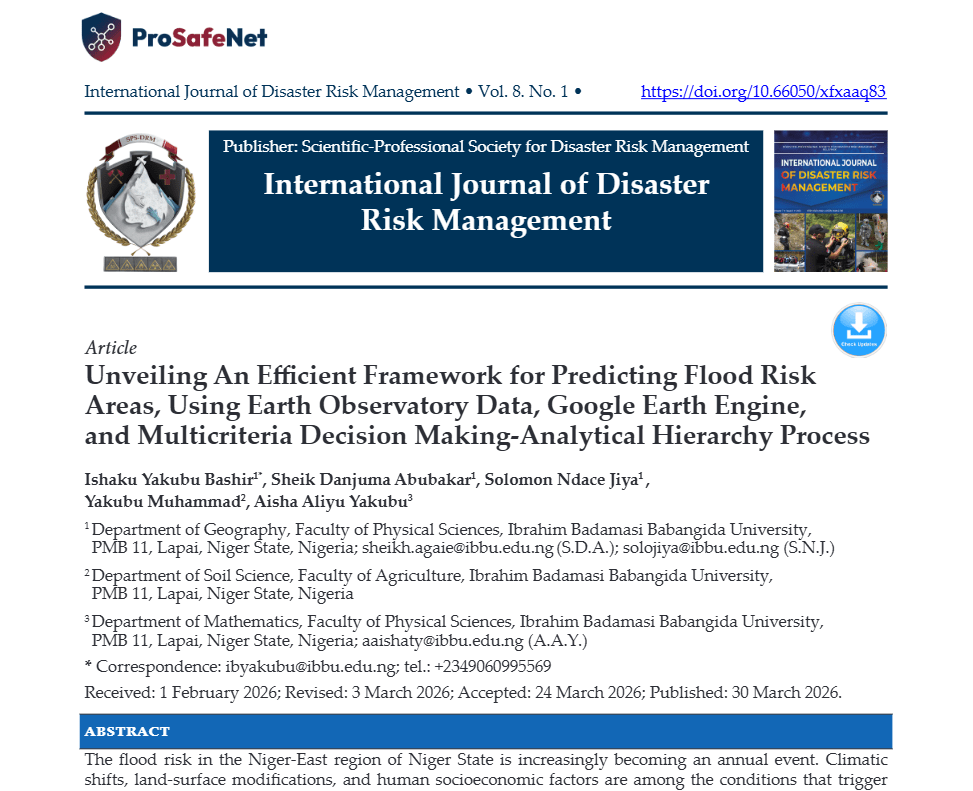 Unveiling An Efficient Framework for Predicting Flood Risk Areas, Using Earth Observatory Data, Google Earth Engine, and Multicriteria Decision Making-Analytical Hierarchy Process Unveiling An Efficient Framework for Predicting Flood Risk Areas