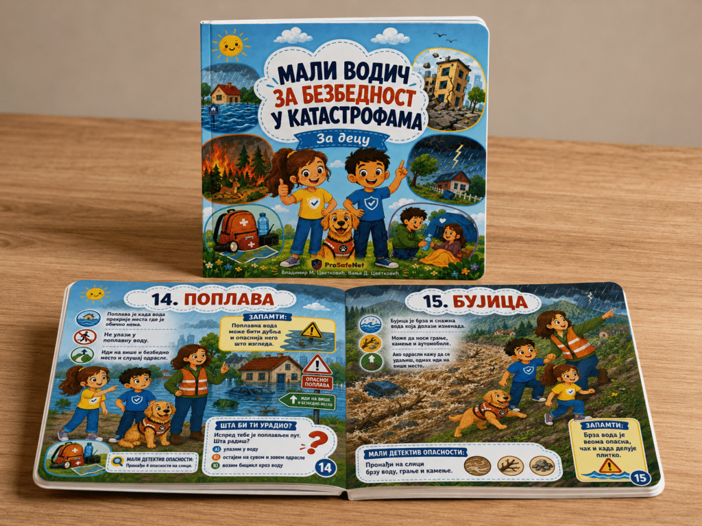 A Little Guide to Disaster Safety for Children A Little Guide to Disaster Safety for Children - Vladimir M. Cvetkovi, Vanja Cvetković